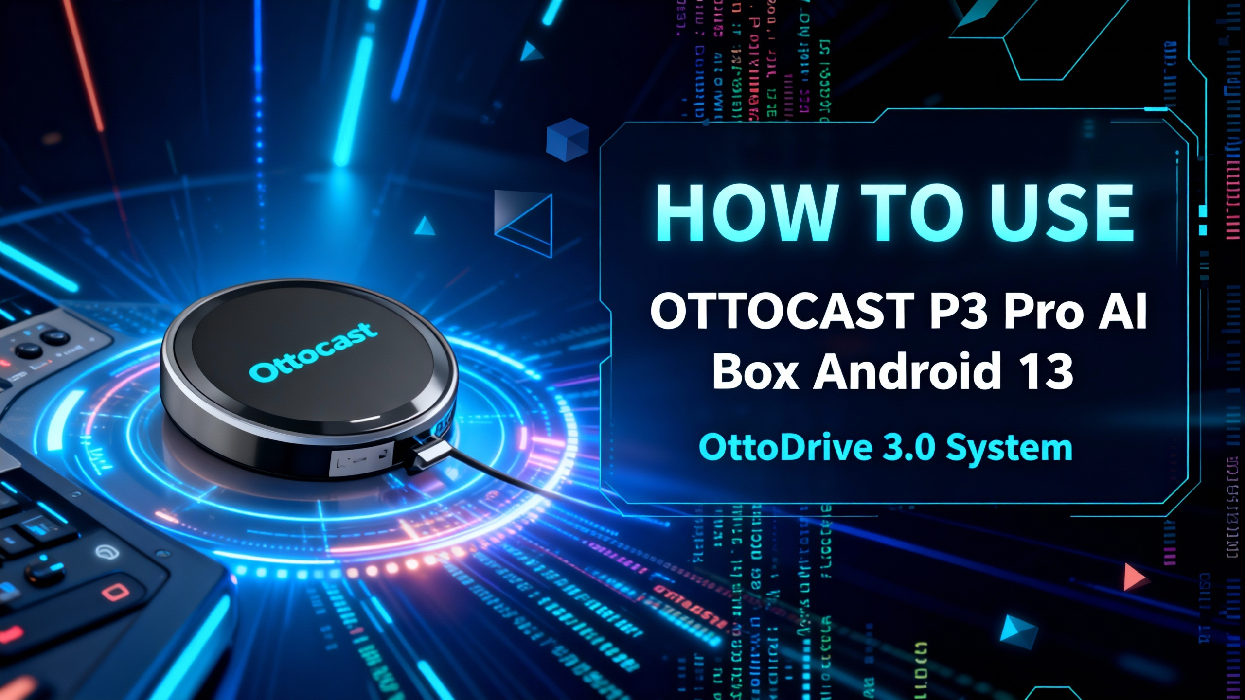 【最新AI BOX】Ottocast P3 PRO Amazon.com: OTTOCAST P3 Pro AI Box – Wireless CarPlay & Android