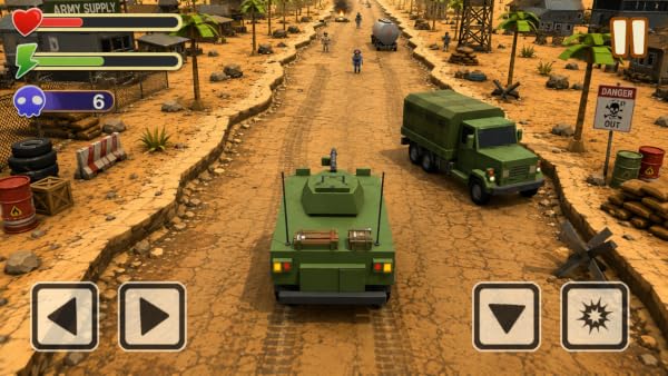 Zombie Tank Assault 3D - 1