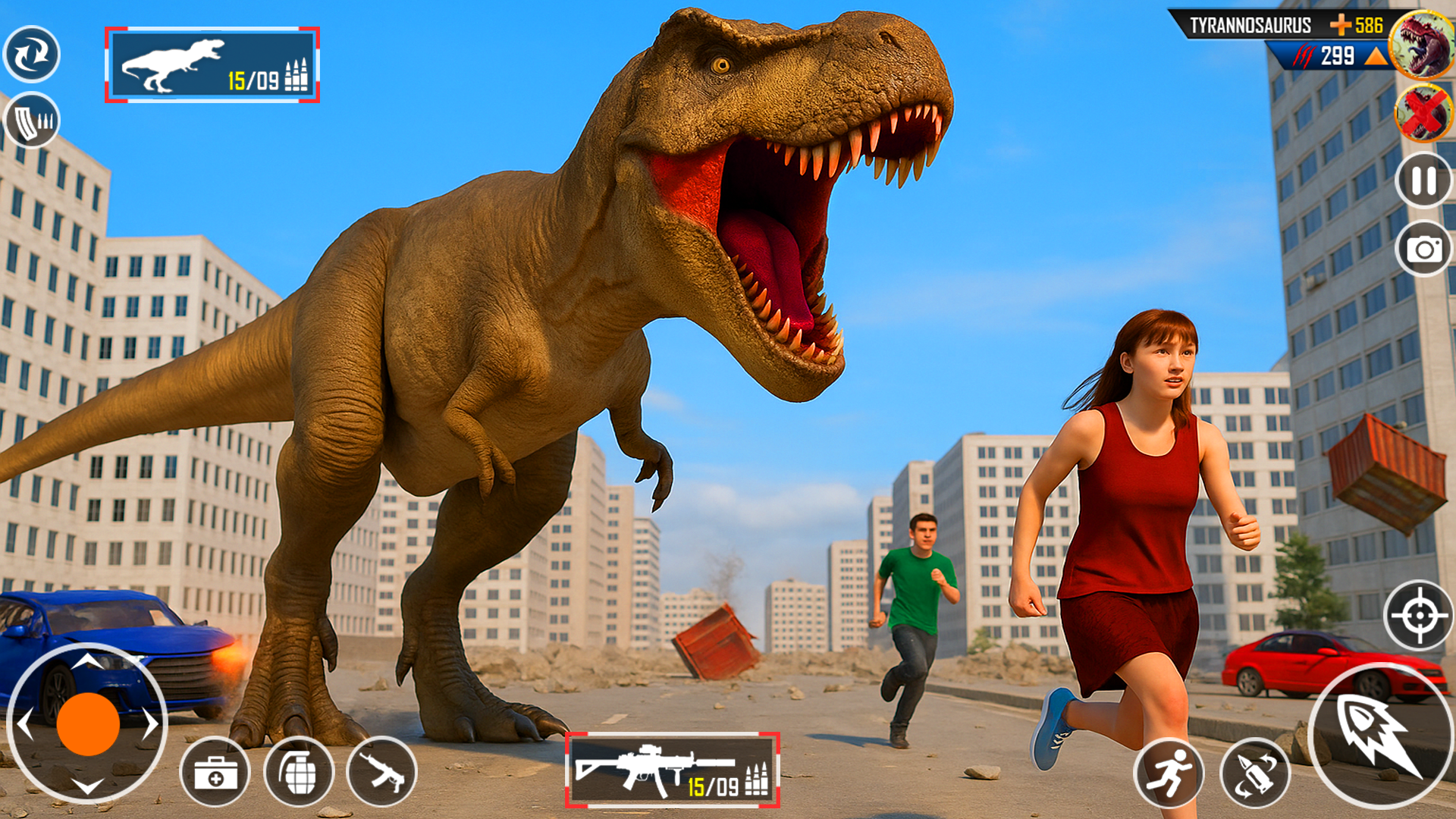 Angry Dino City Rampage Games - App on the Amazon Appstore
