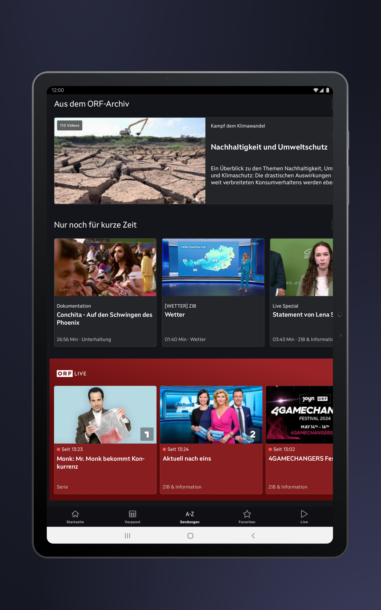 ORF ON – Austrias Streaming Platform - App on Amazon Appstore