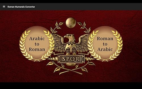 Roman Numerals Converter