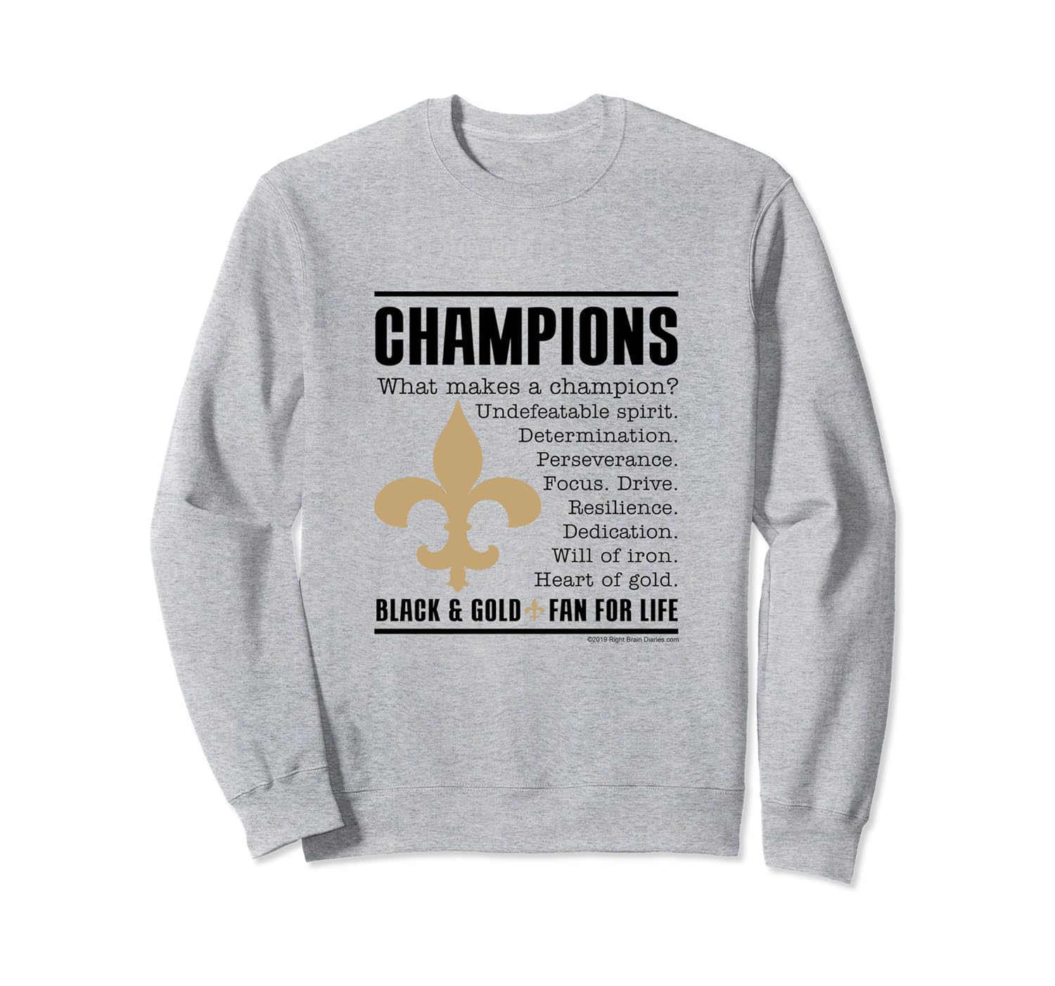 black and gold champion sweatshirt