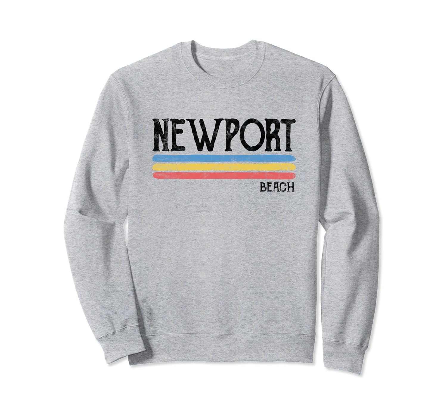 Vintage Newport Beach California Sweatshirt Love Souvenir