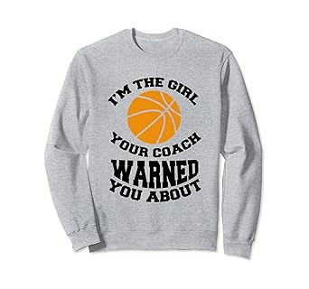girls basketball sweatshirt