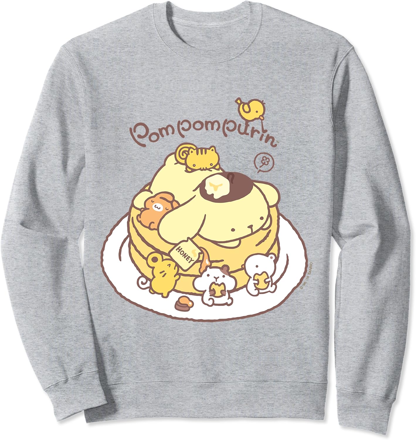 Pom Pom Purin Pancake Friends Sweatshirt-TH