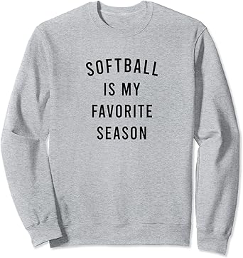 Softball is my favorite season sweatshirt Clearance