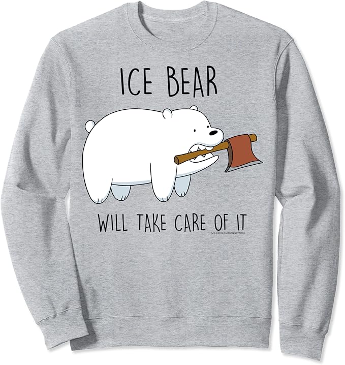 Ice bear sweatshirt Clearance