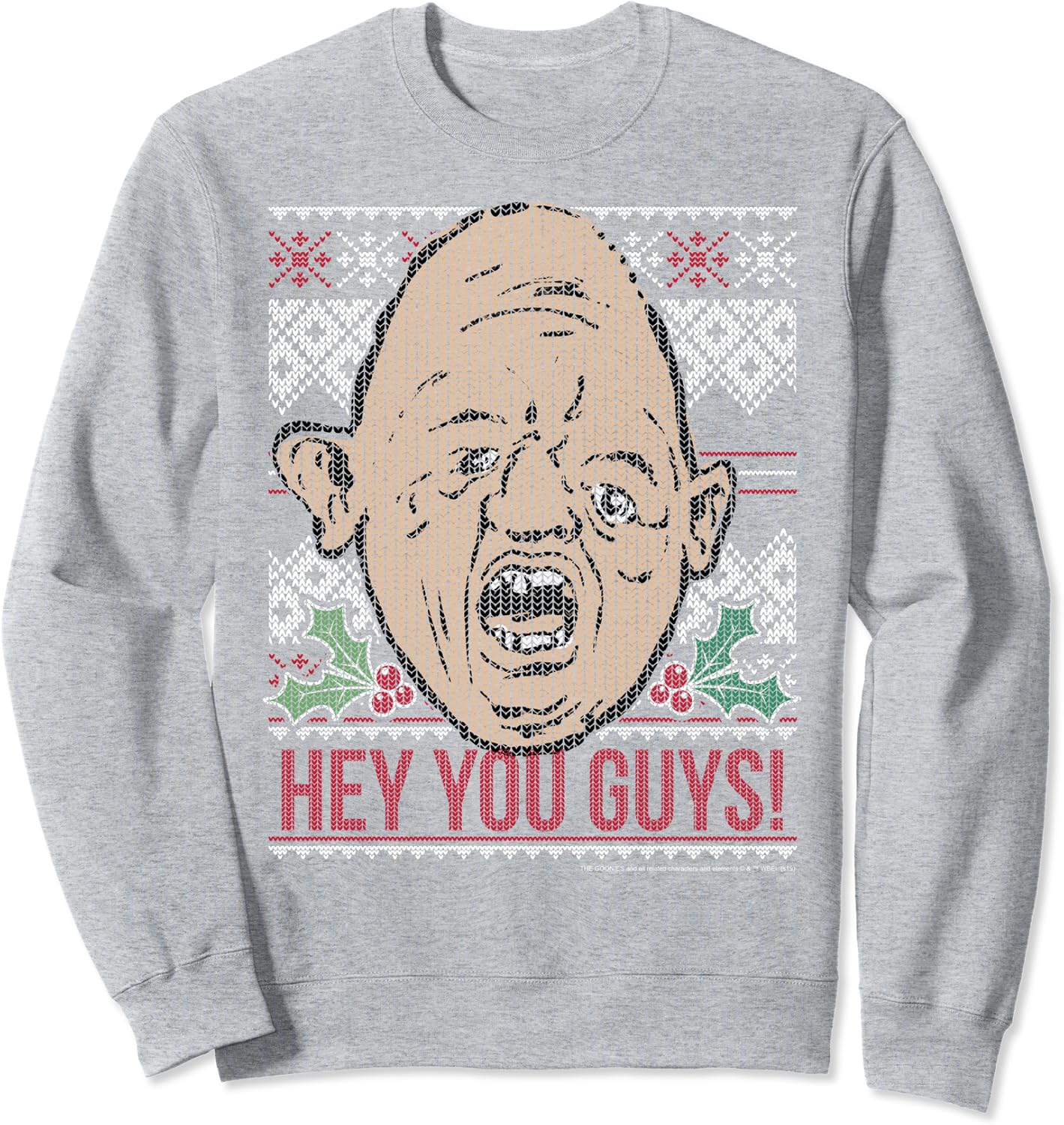 The Goonies Sloth Hey You Guys Ugly Christmas Style Sweatshirt-TH