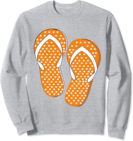 Amazon オレンジ色のビーチサンダル トレーナー トレーナー パーカー 通販
