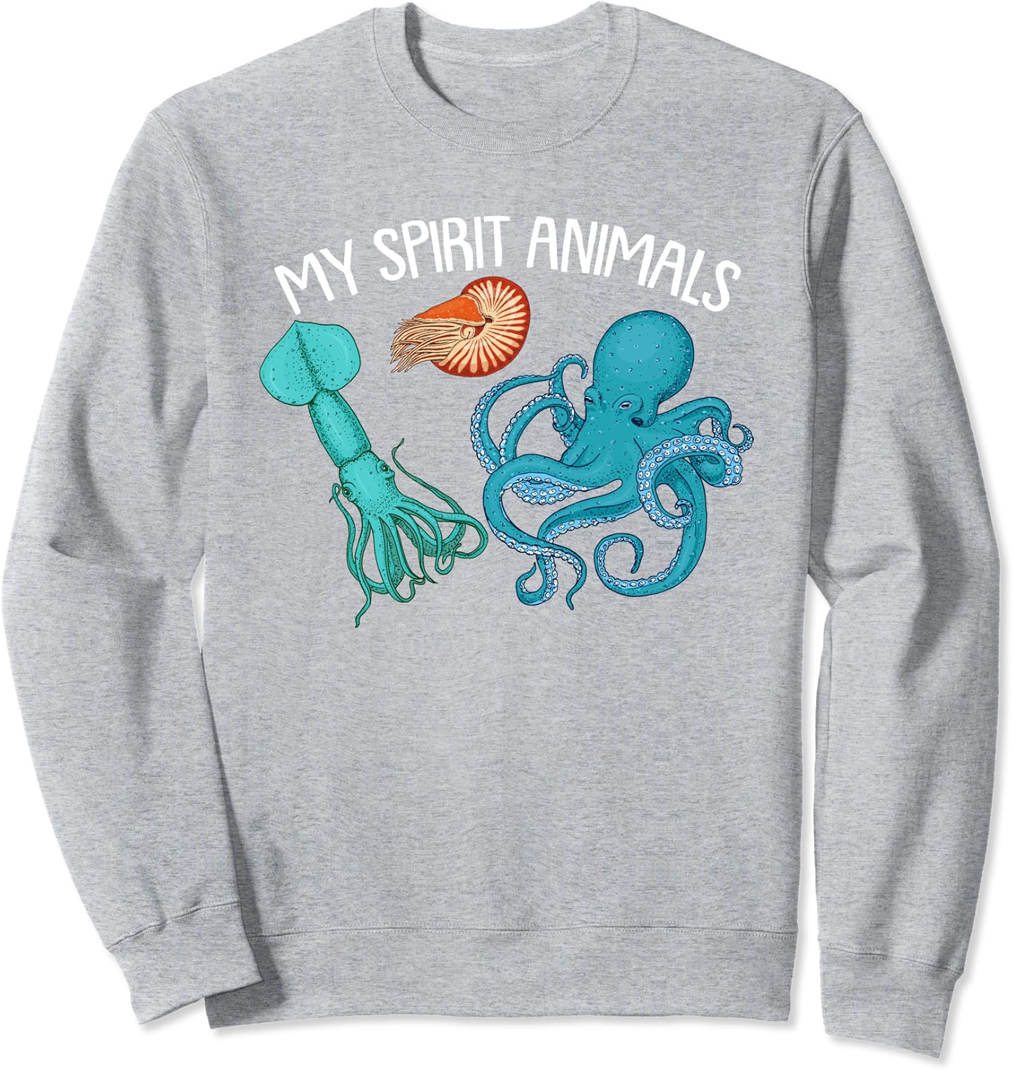 Amazon Spirit Animals 頭足類 タコ イカ 大ダコ 海洋学 トレーナー トレーナー パーカー 通販 Amazon Spirit Animals 頭足類 タコ イカ 大ダコ 海洋学 トレーナー トレーナー パーカー 通販
