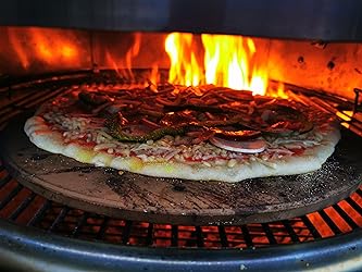 Hitechluxe Pizza Grilling Stainless Steel Pizza Ring Kit - Include Pizza Stone And Aluminum Peel THT161-SS - The Home Depot