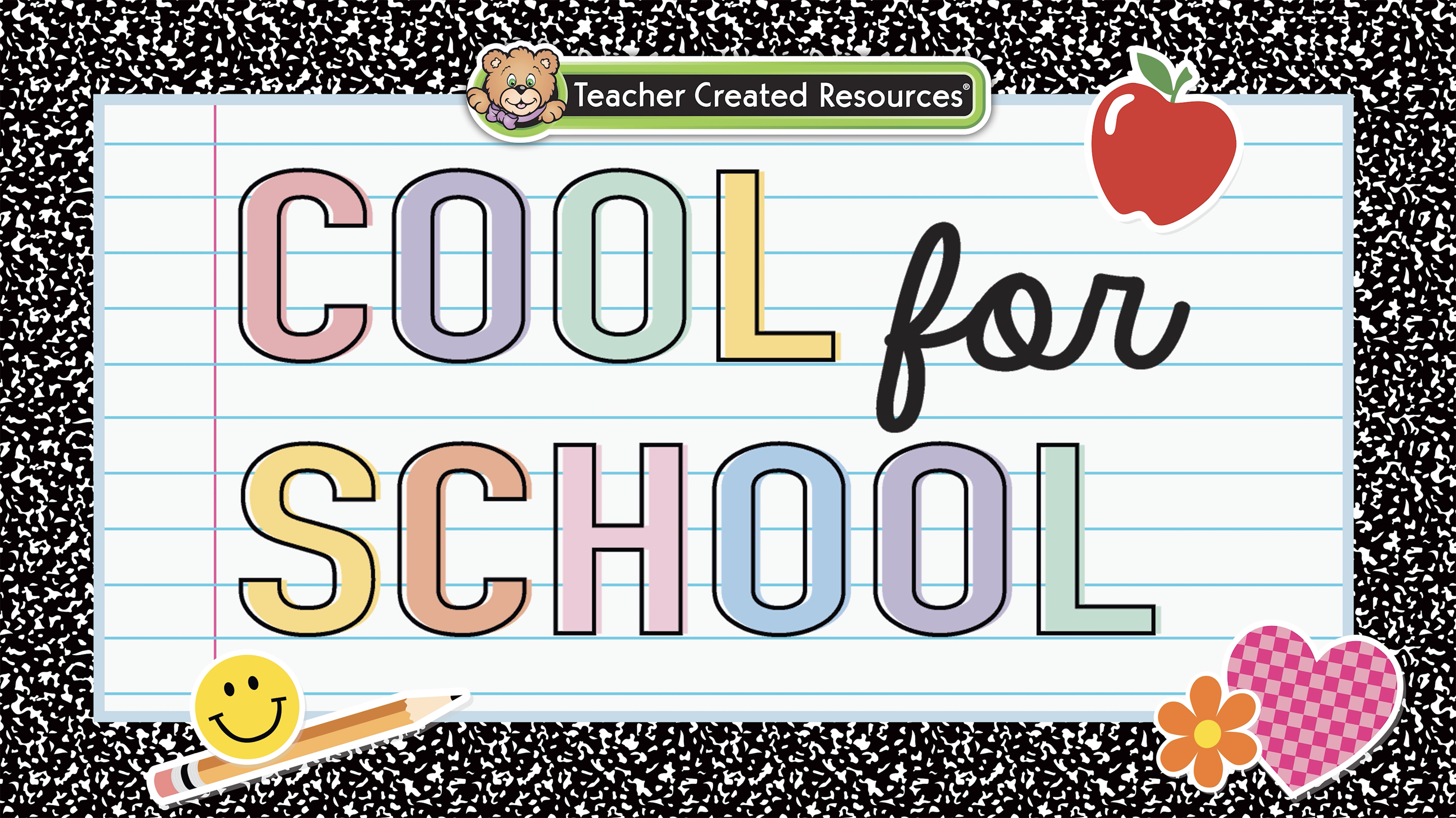 Amazon.com: Teacher Created Resources Cool for School Die-Cut