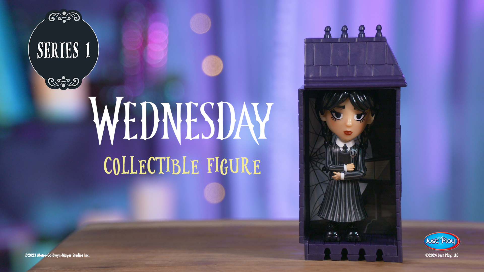 Amazon.com: Just Play Wednesday Small 4-inch Collectible Stylized