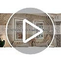 TETOTE Led Bathroom Mirror 30 x 36 with Brushed Nickel Frame Anti-Fog Frontlit & Backlit Vanity Mirror Stepless Dimmable Lighted Mirrors for Bathroom Wall 3 Colors White/Warm/Natural Wall-Mounted