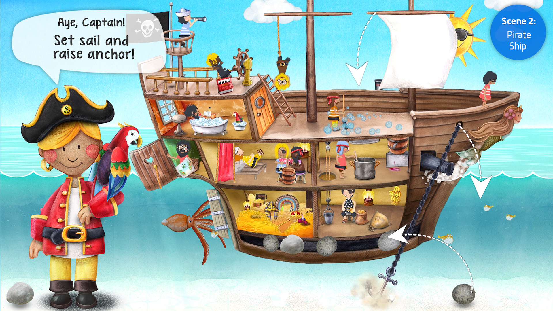 Tiny Pirates Seek & Find Kids - App on Amazon Appstore