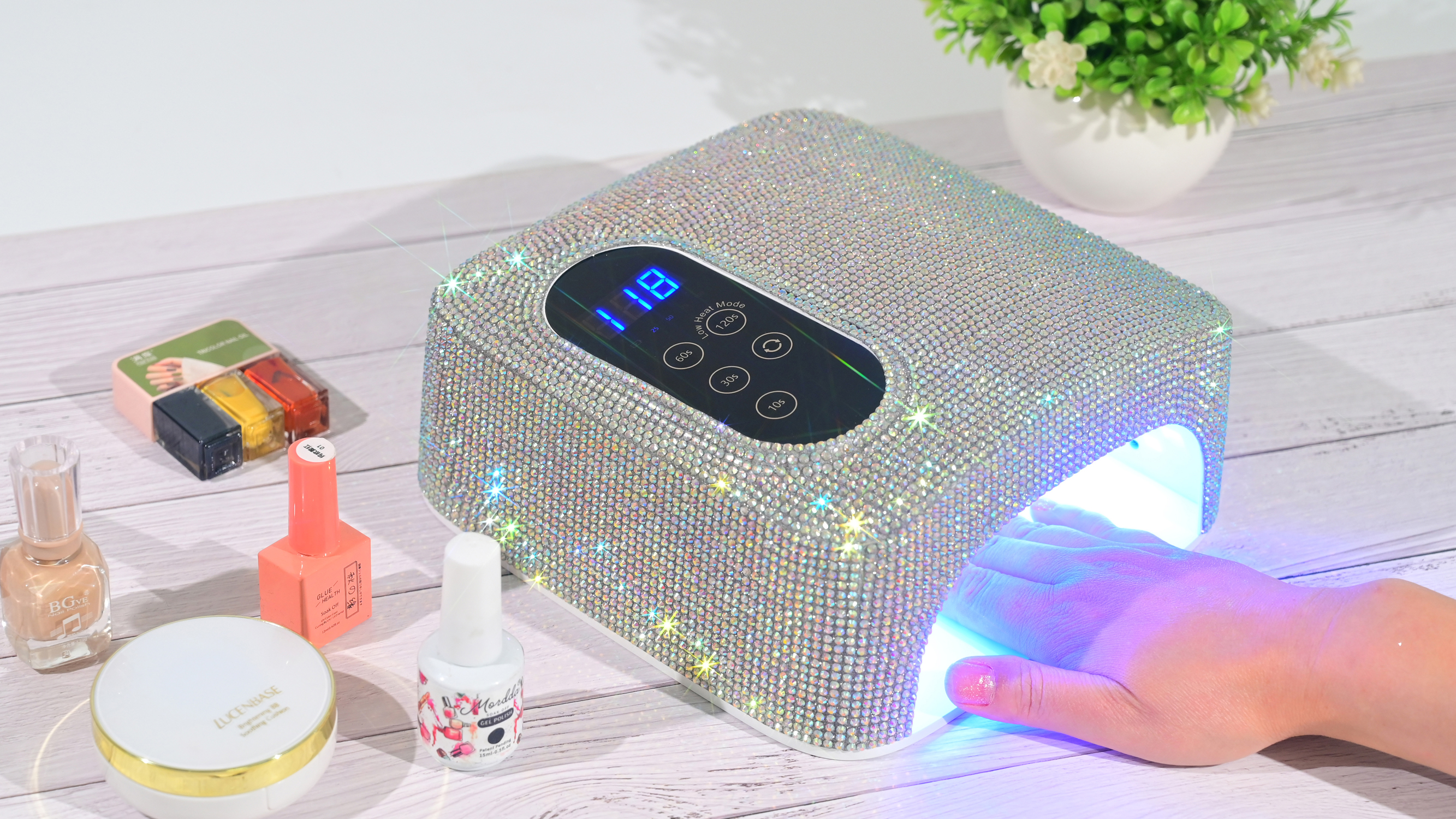 sacra Cordless UV/LED Light Ⅱ Gel II® 7D – Cordless Rechargeable Lamp – Gel II