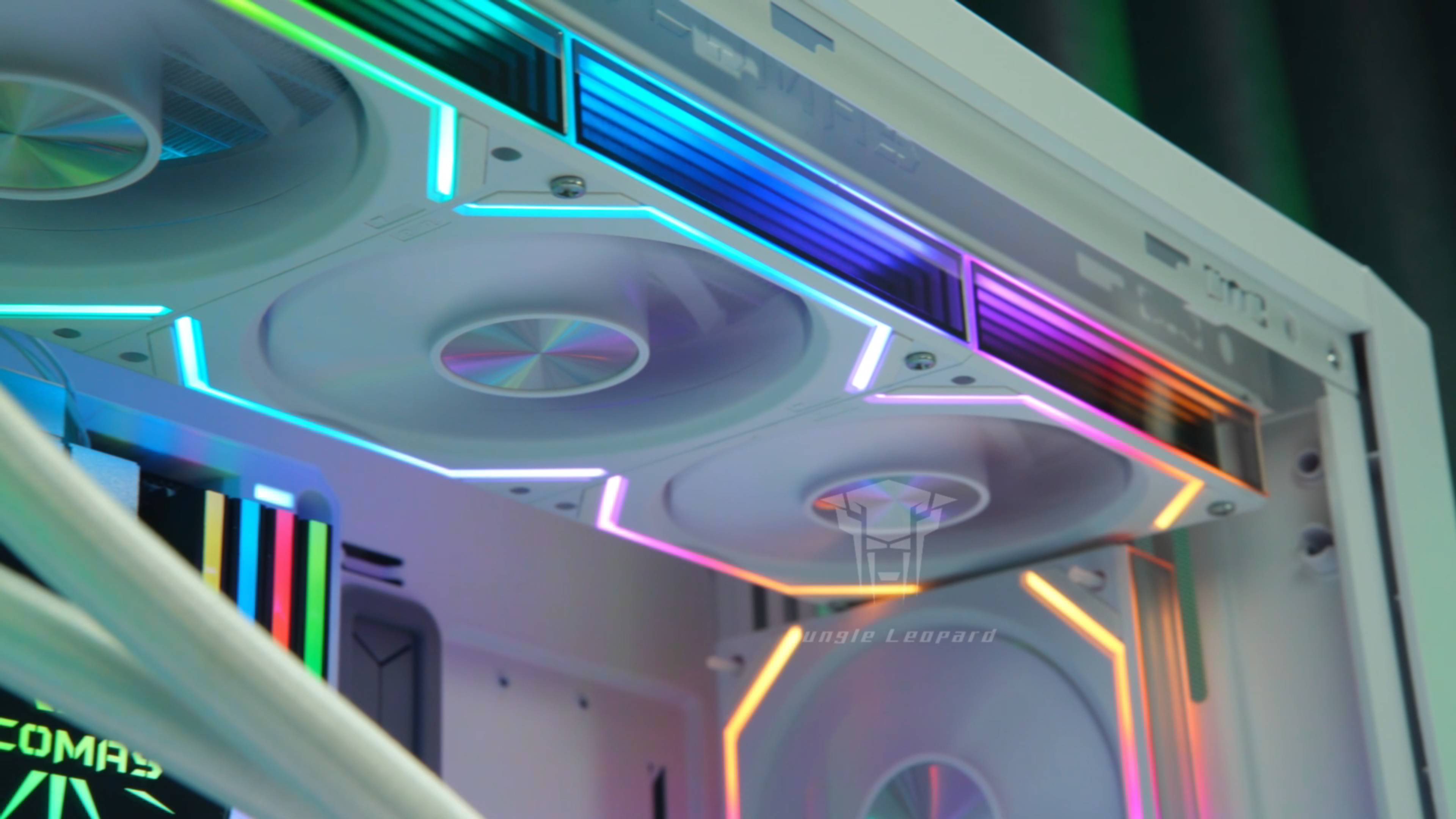 ICOLER PC Fan JM-V2 120 Infinity Mirror Module Daisy-Chain ARGB