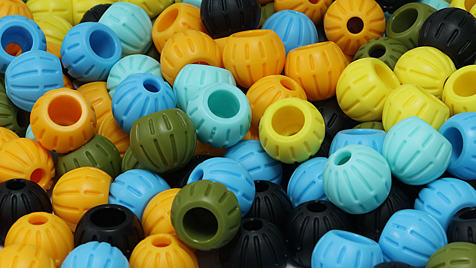 Tendeur Elastique avec Boule 32 Pièces, Elastique Barnum en PP, 10cm