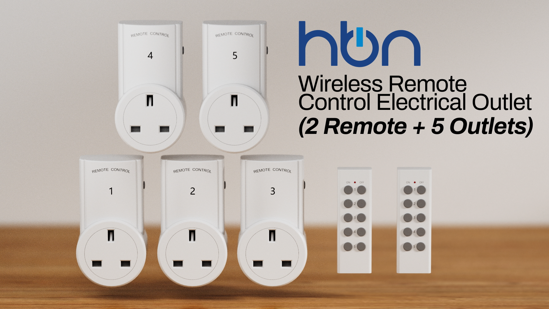 RF Remote For Appliances TOUCHXEL Remote Control Plug Socket - 3 ...
