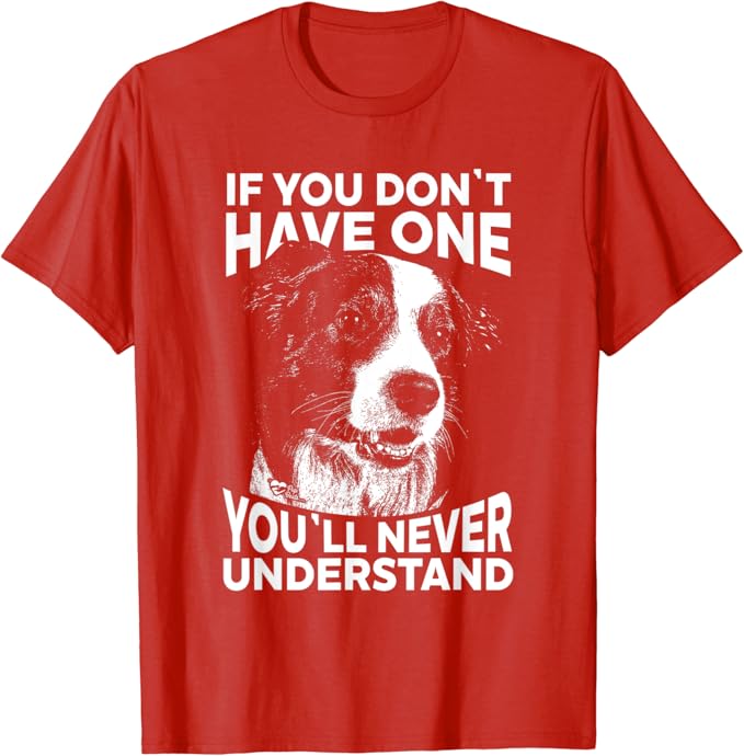 border collie t shirt amazon
