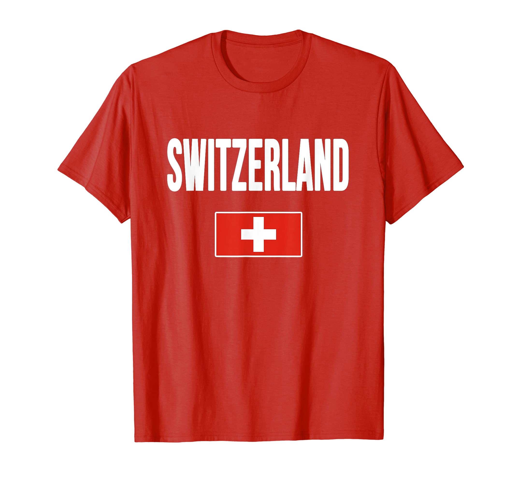 Switzerland T Shirt Swiss Flag Teehay