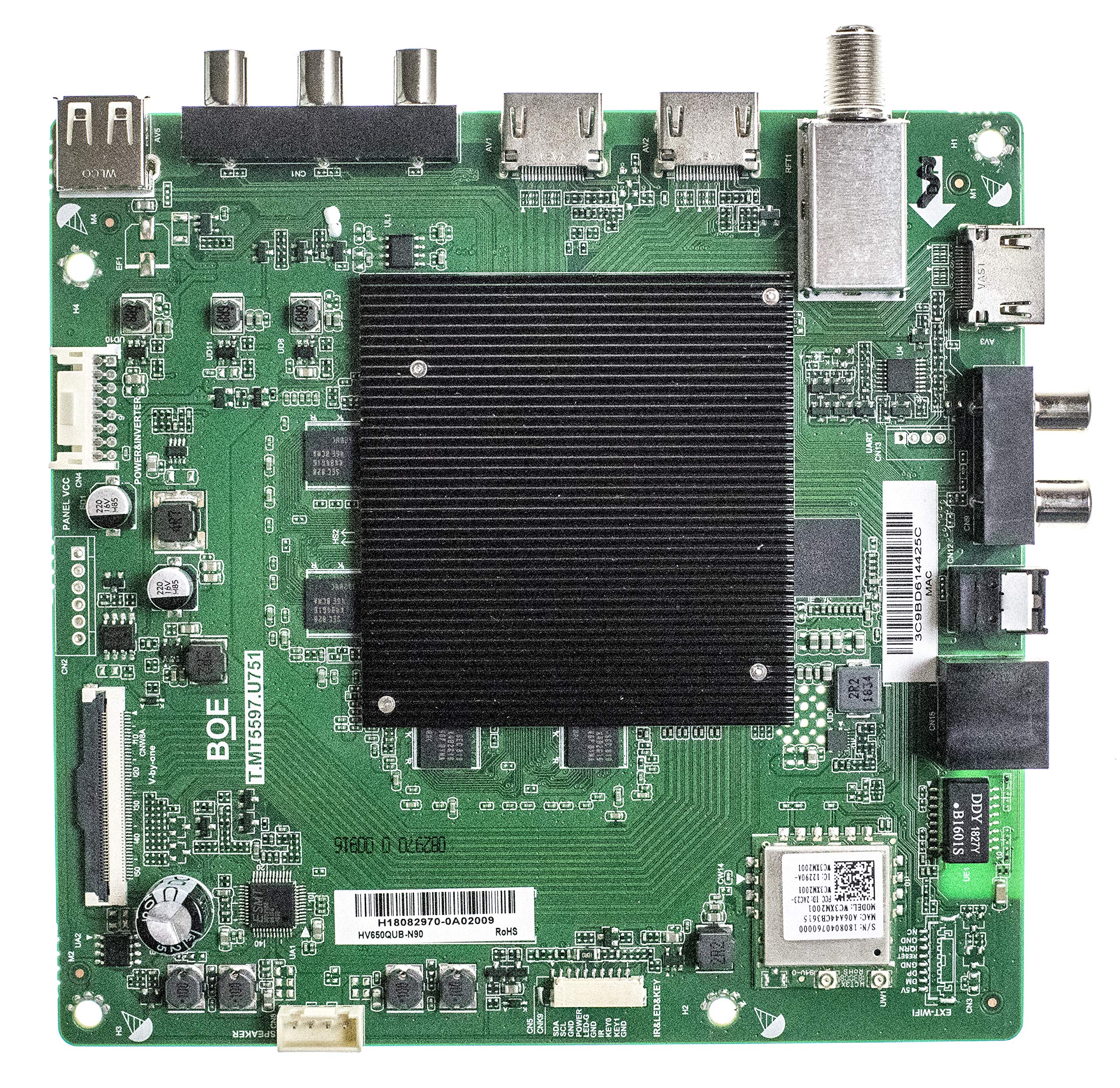 TEKBYUS 60101-02127 T.MT5597.U751 Main Board for D65X-G4