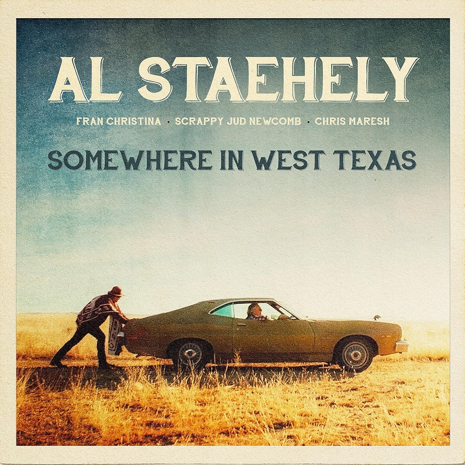 SOMEWHERE IN WEST TEXAS por Al Staehely — capa do álbum