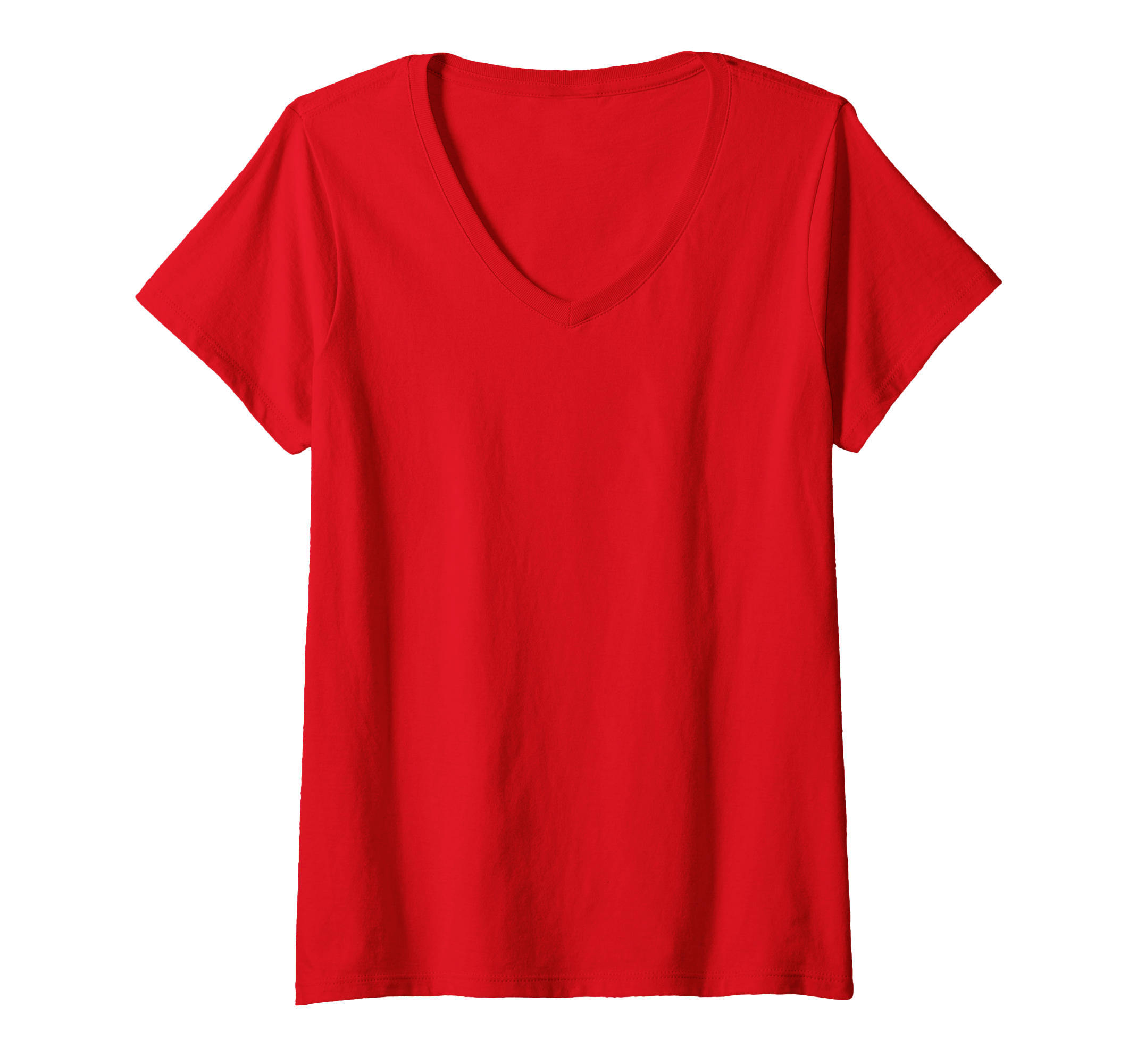 Womens Ohio State Buckeyes Womens Vneck Icon Logo Red V-Neck T-Shirt