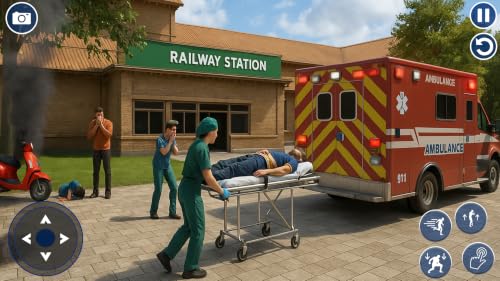 City Ambulance Simulator: Army Rescue Game – vue 4