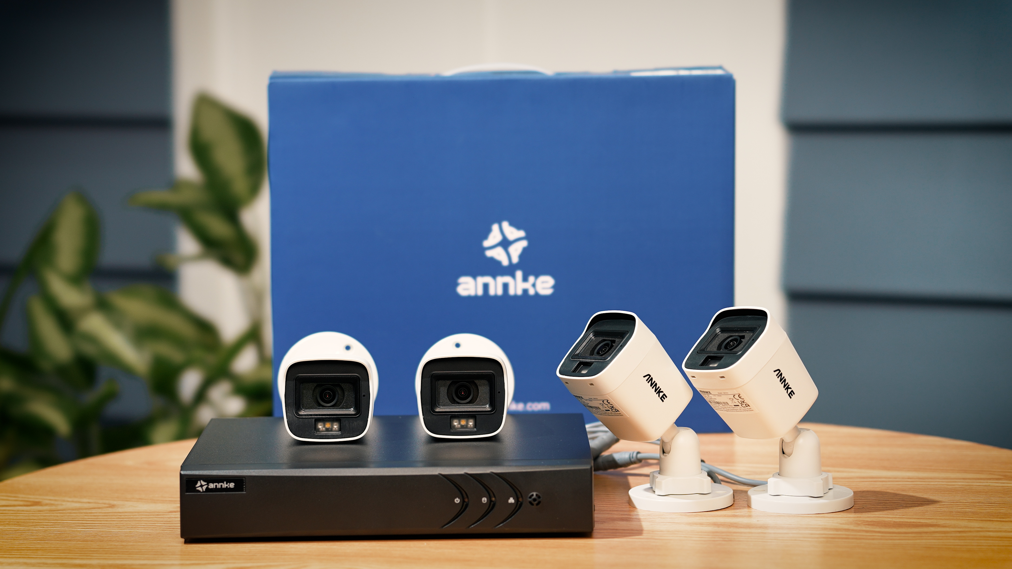 ANNKE 8CH 1080P 3K Lite Security Camera System With 4 Outdoor Bullet Cameras & AI DVR 4 thumbnail image