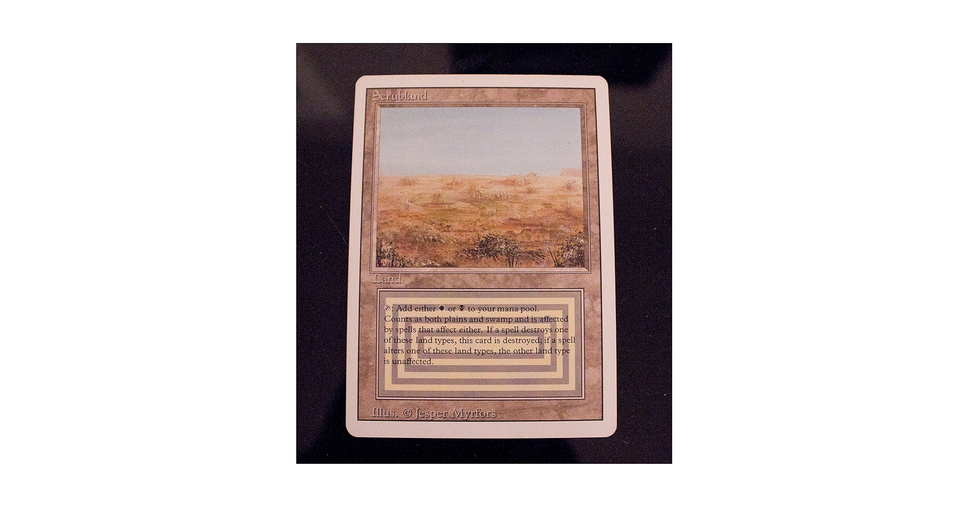 Scrubland 土地カード Magic: The Gathering Amazon.com: Scrubland : Toys & Games