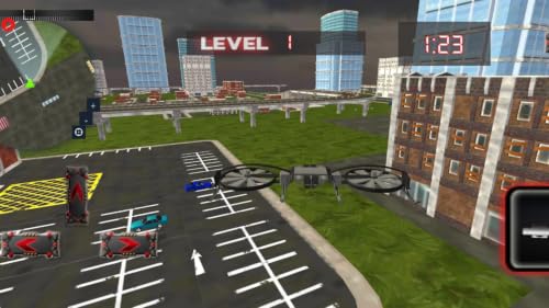 Police Spy Drone- Drone Surveillance Simulator