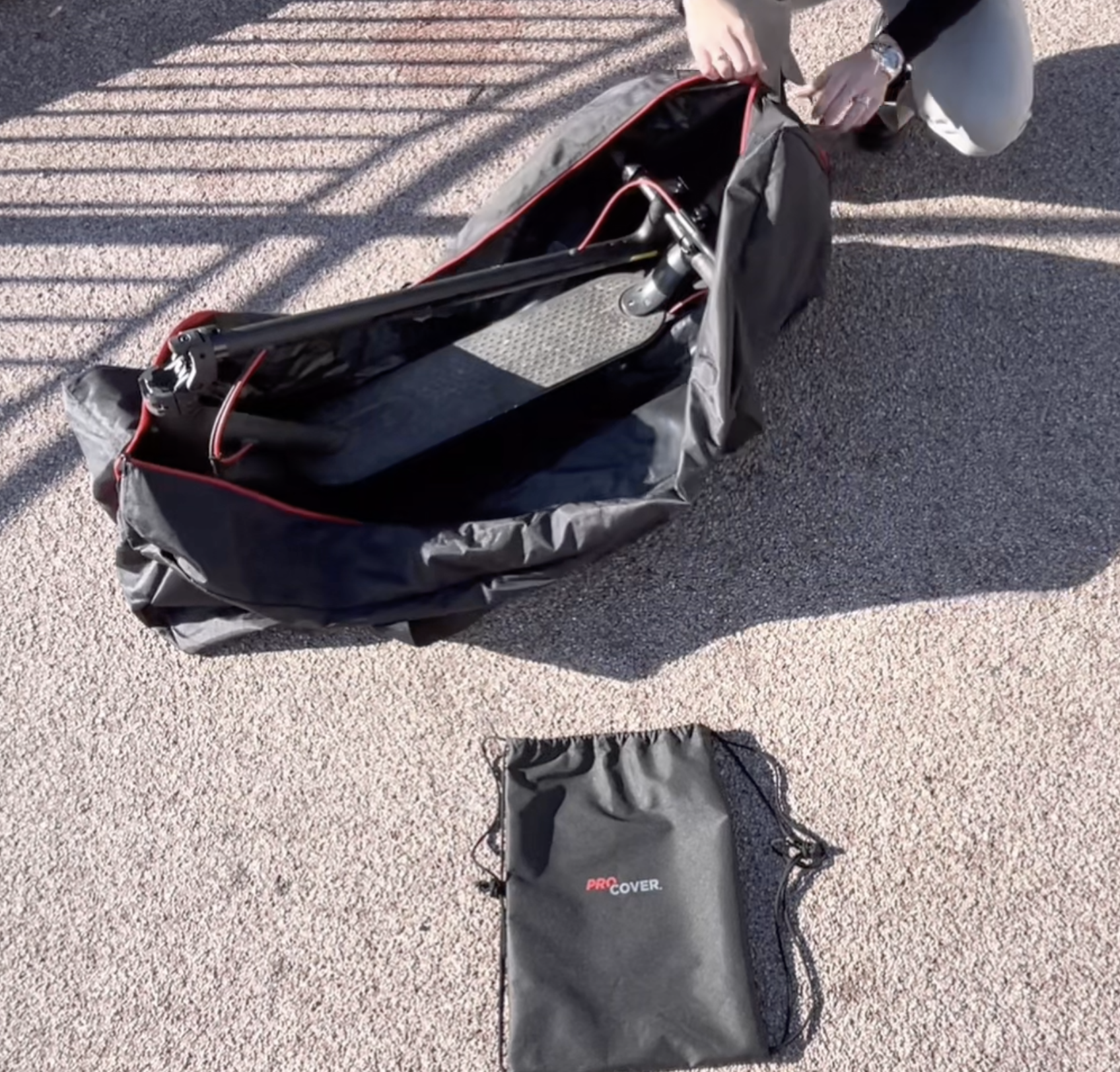 Amazon.com: ProCover Premium transport bag for electric scooter