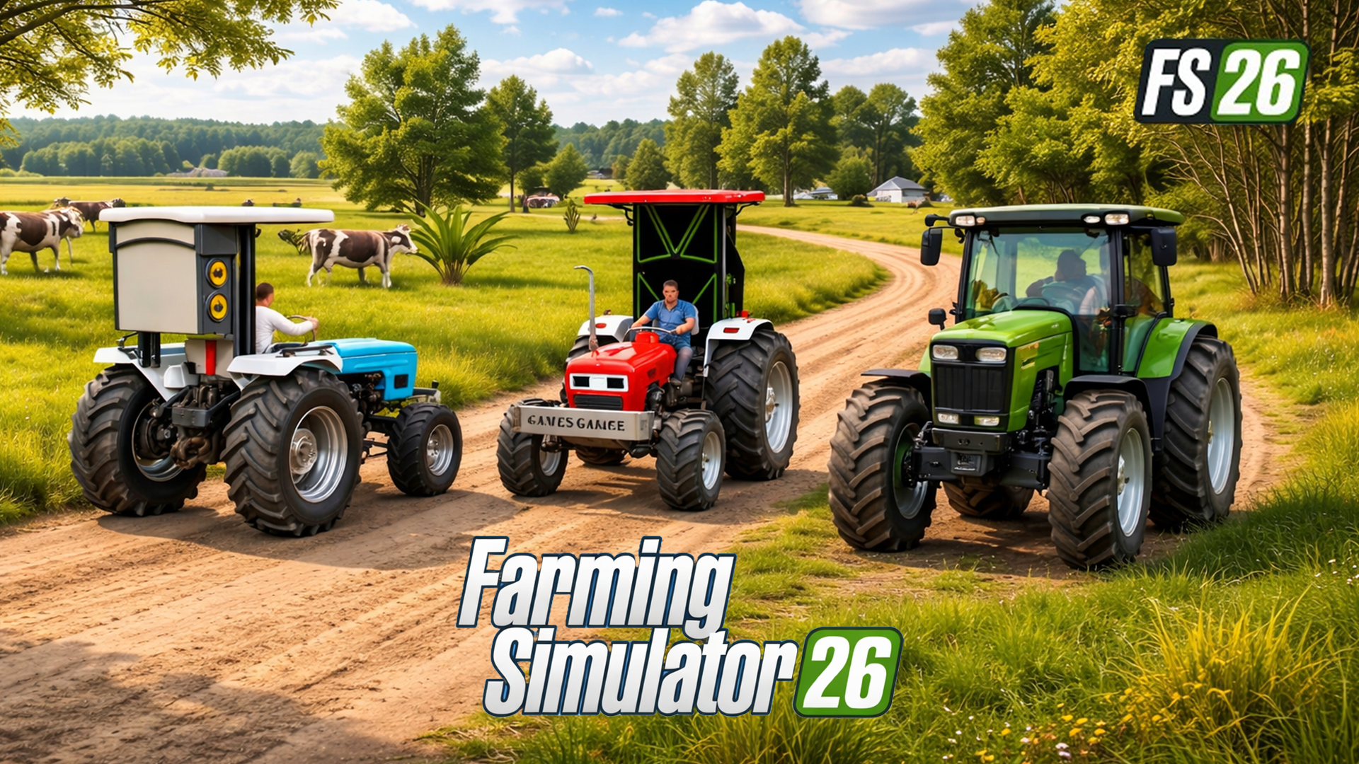 Farming Simulator 2026 Real Tractor Driving Game 3D FS 26 Village B1AMWEwcmJL 