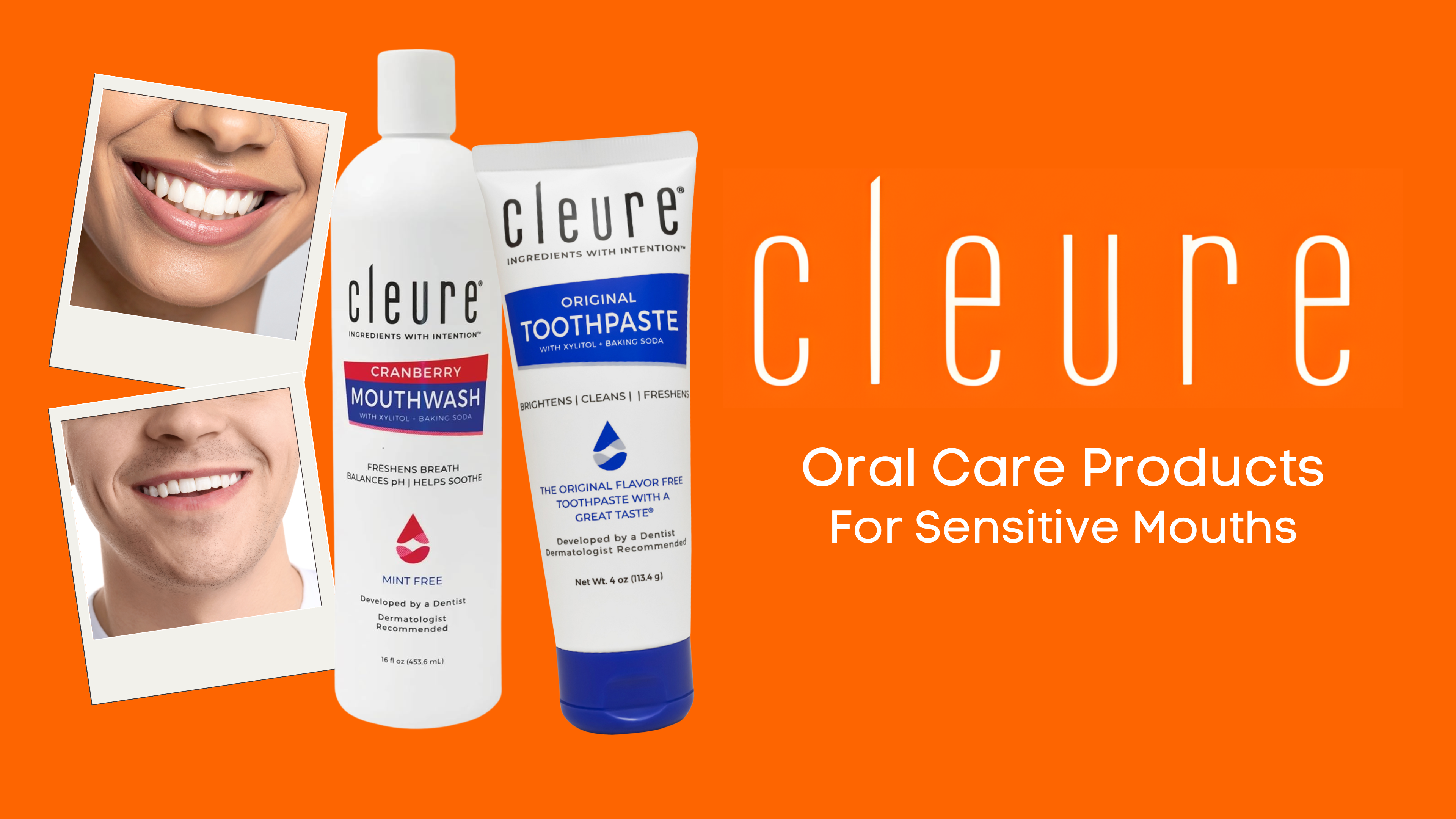 Amazon.com : Cleure Natural Cinnamon Toothpaste - Flavor-Free
