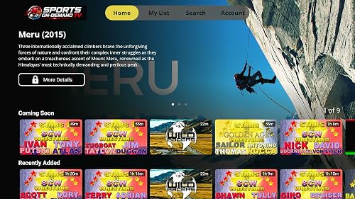 Sports On-Demand TV (by PlayNowMedia) – vue 3