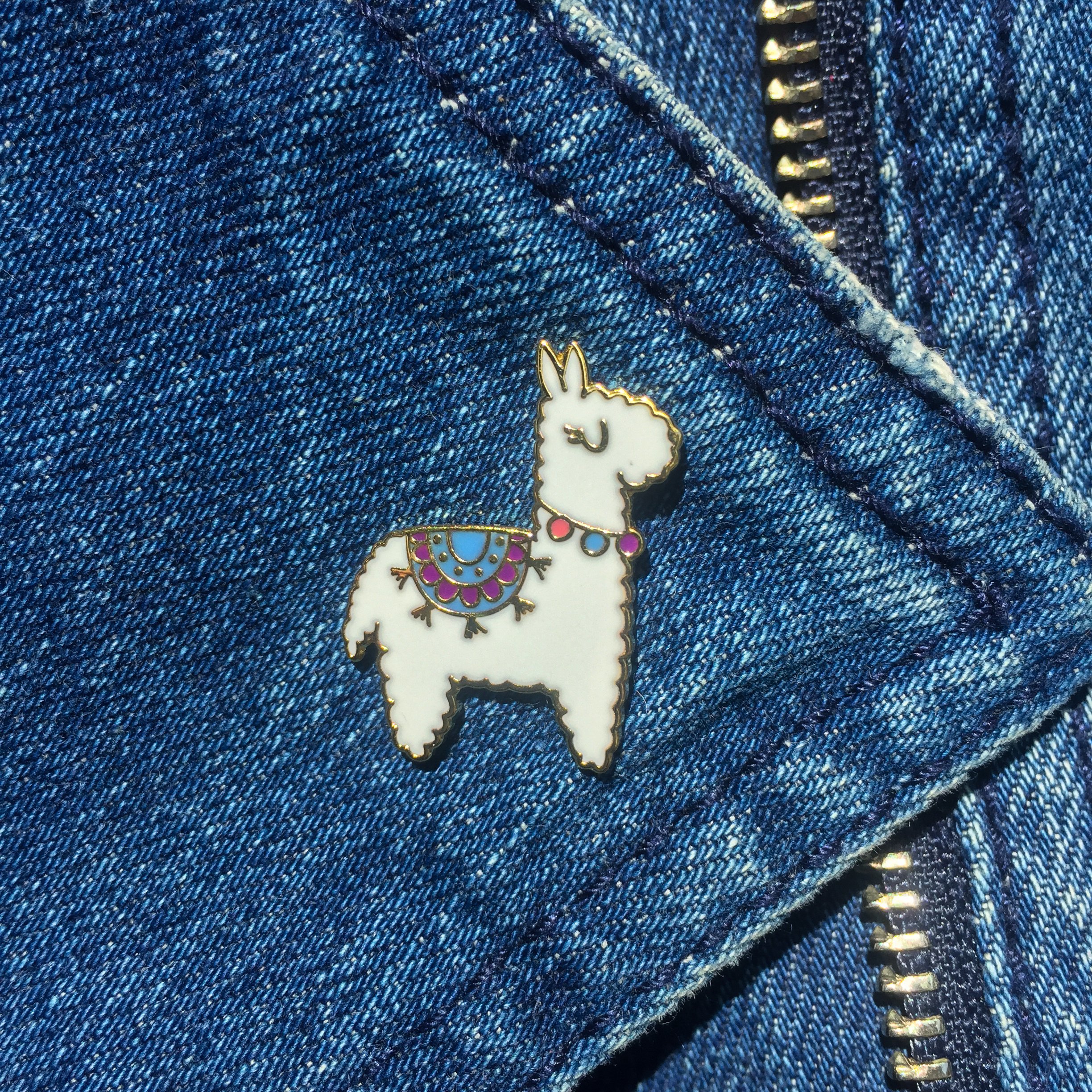 Pin's Alpaca Cadeau Alpaca Marrant Badge Lama Pin's en émail pour Filles