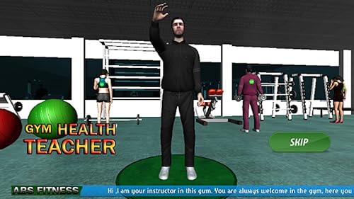 Abs Fitness, professor da saúde Gym