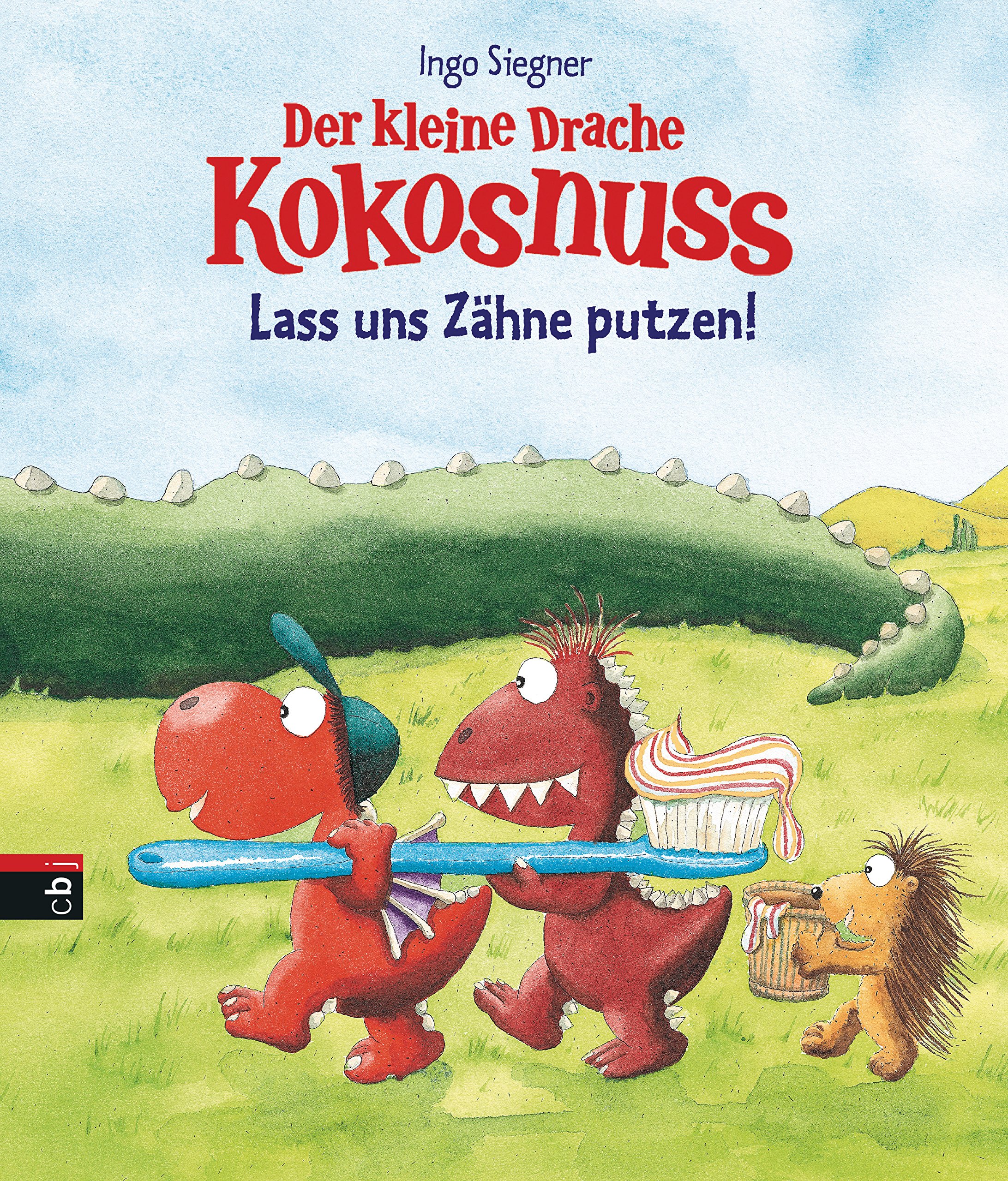 Der kleine Drache Kokosnuss - Lass uns Zähne putzen!: Pappbilderbuch