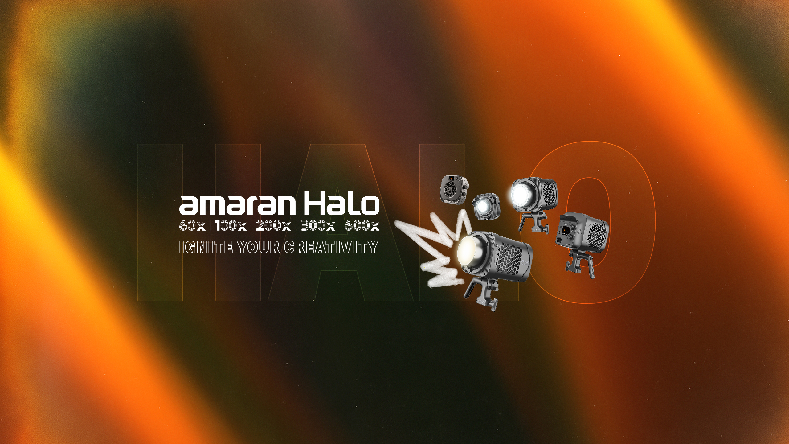 Amazon.com : amaran Halo 60x COB LED Video Light,Ultra-Compact 63W