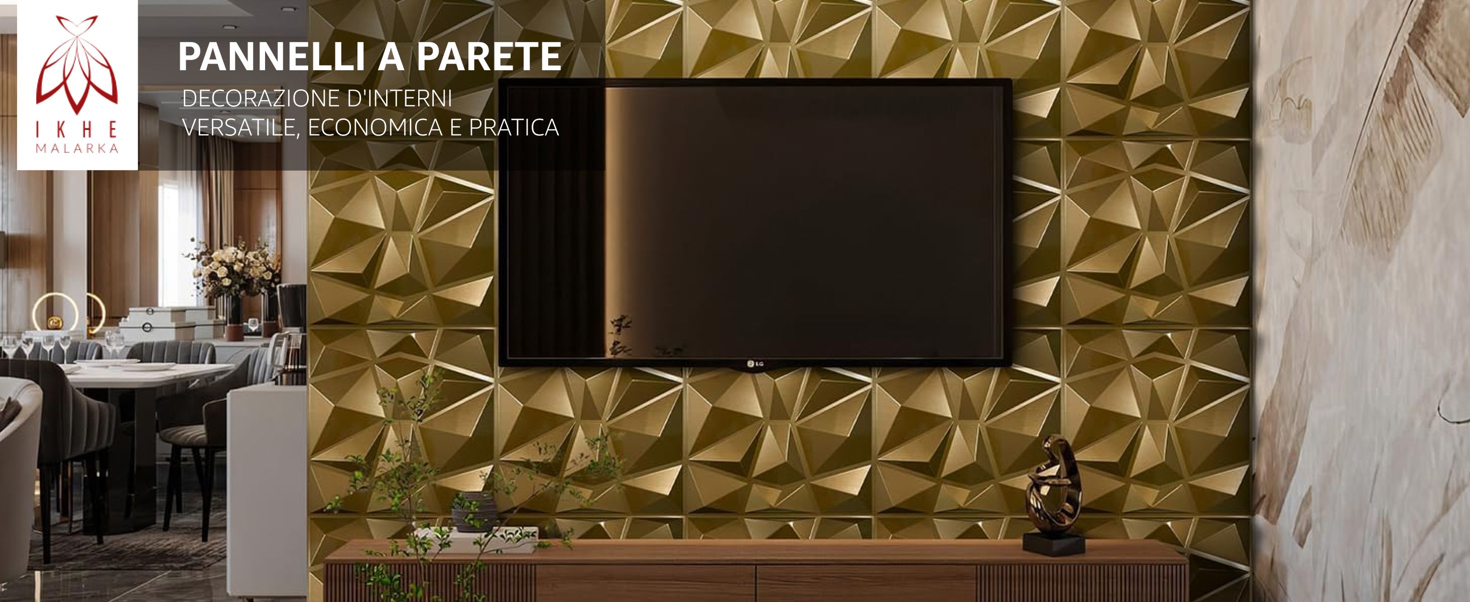 ACXIN Pannelli Da Parete 3D In PVC – 12 Pezzi 50x50 Cm, Nero, Impermeabili, Autoadesivi, Con Nastro Biadesivo 30 M Per Interni