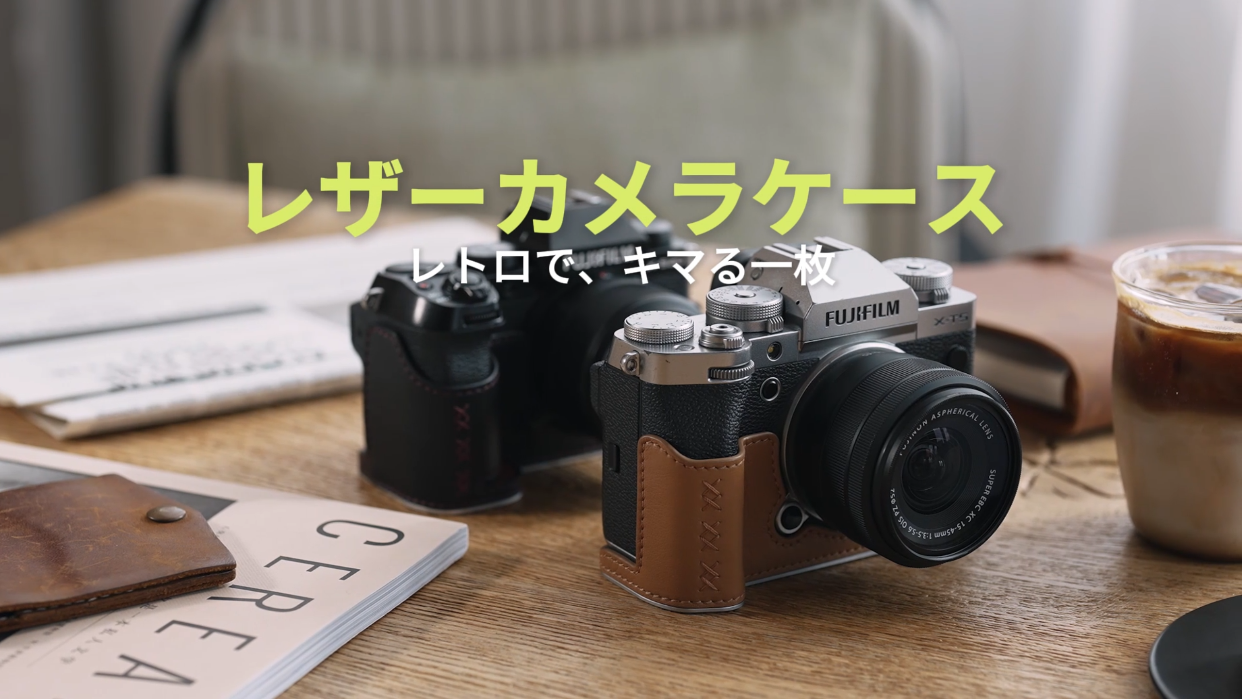 Amazon.co.jp: PGYTECH FUJIFILM X-T5 専用 本革 カメラケース 仿形