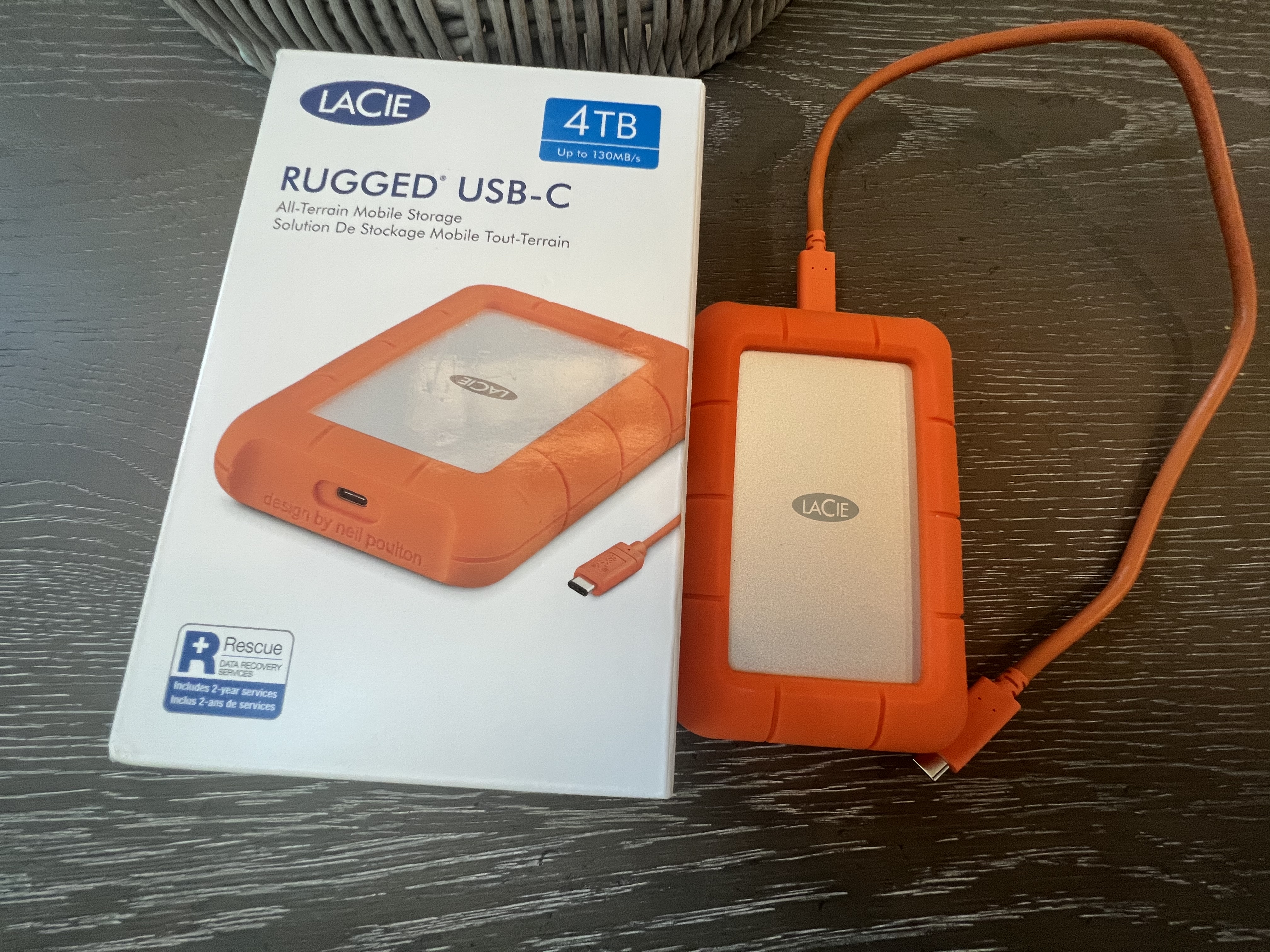 Watch Review- LaCie 4TB USB-C External Hard Drive - love it! on