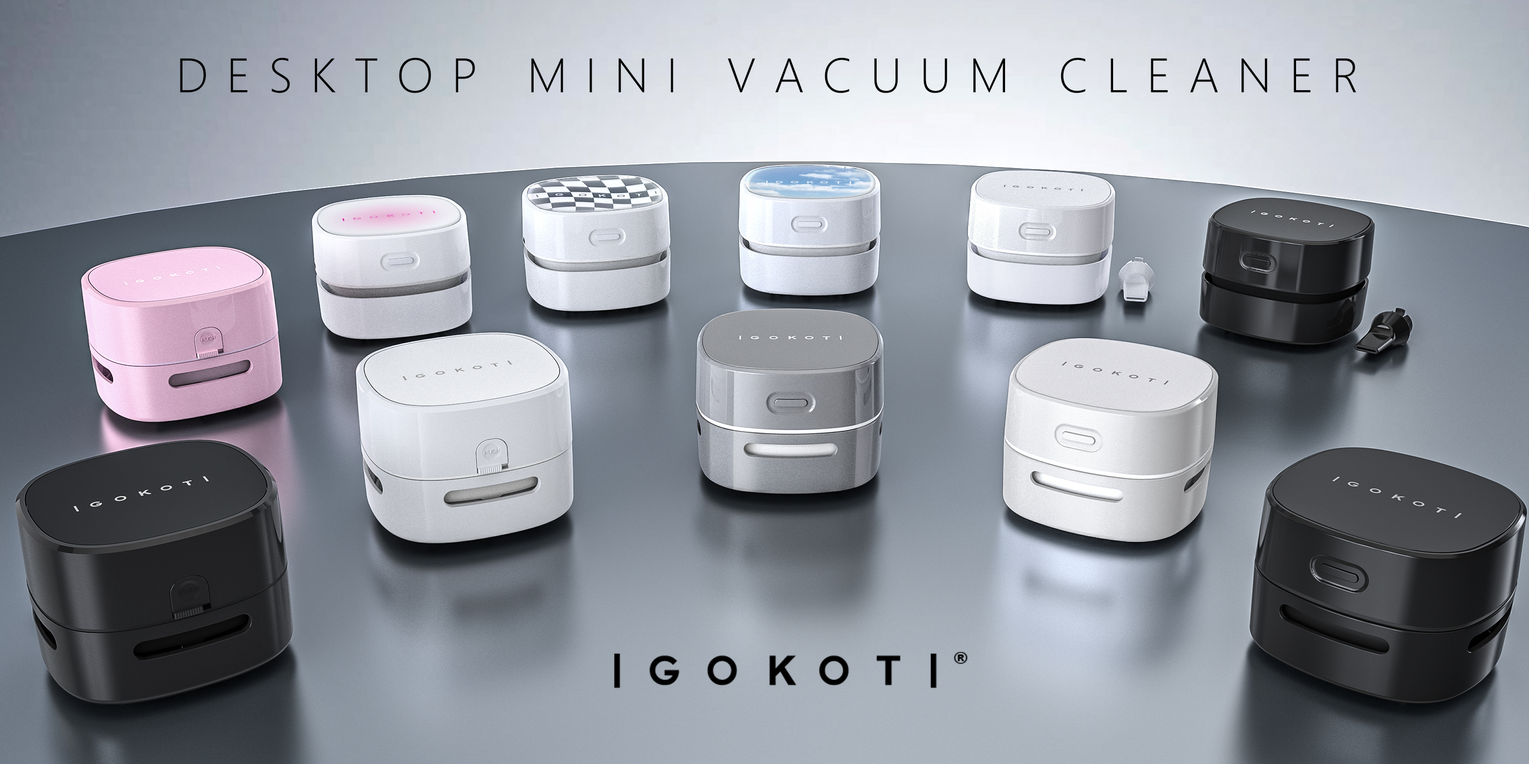 IGOKOTI Desktop Vacuum Cleaner