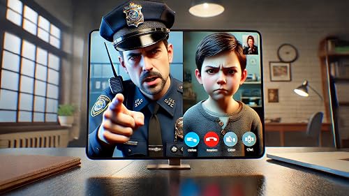 Miniatura 2 de Police Call Cops Prank Video Audio Call From Cop, Officer Sheriff Simulator