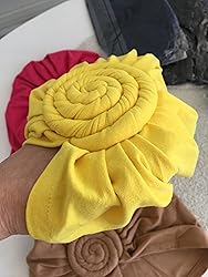 Lot De 4 Bandeaux Turban Pré-Noués Motif Africain - Taille Unique - Pour Sport, Déco Cheveux