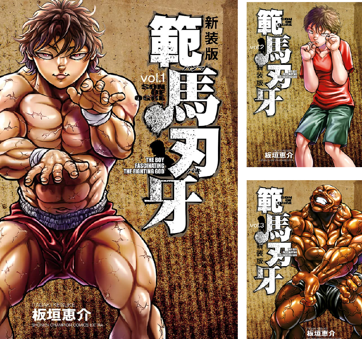 【ほぼ新品！化粧箱付き！全巻初版！全巻帯付き！範馬刃牙新装版　20巻セット】 B1B3gKXa2UL.png