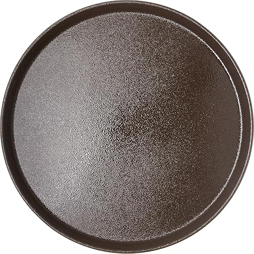 Miniatura 2 de Carlisle FoodService Products CFS 1600GR2076 Griptite - Bandeja redonda para servir, 16 pulgadas, color marrón (paquete de 12)