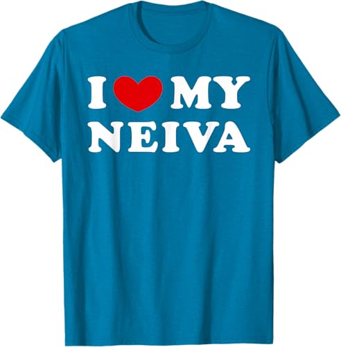 Miniatura 10 de I Love My Neiva, I Heart My Neiva T-Shirt