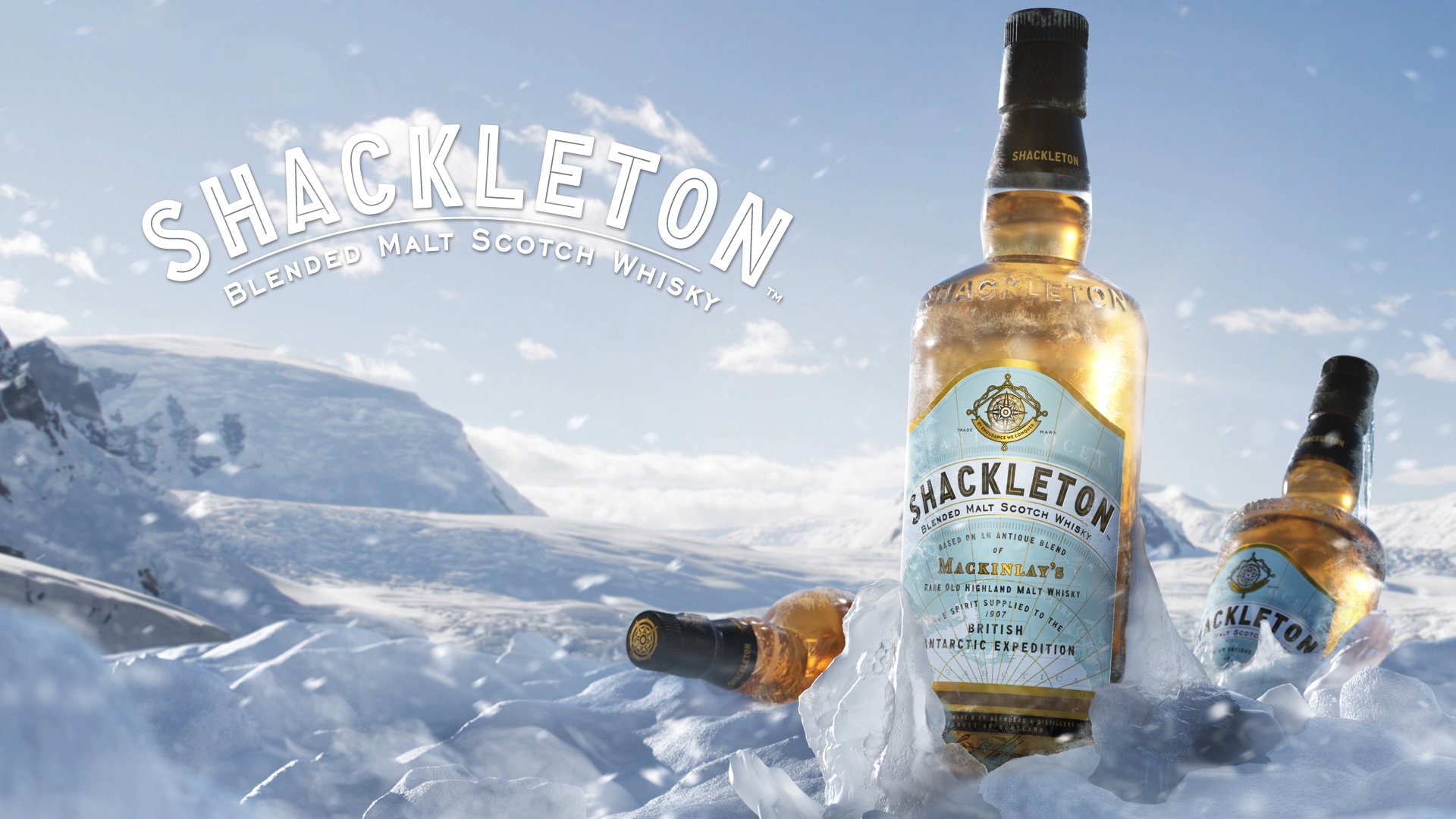 Shackleton Blended Malt Scotch Whisky 70cl | Blended Scotch Whisky | Born  Adventurous | 40% vol Blended Scottish Whisky : Amazon.co.uk: Grocery